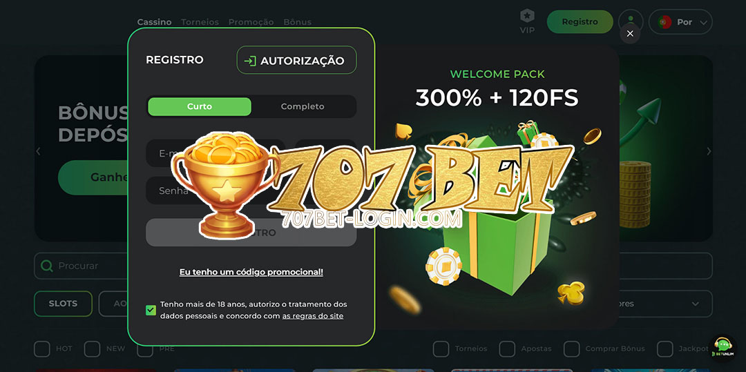 707 bet registrar